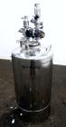 Used- 25 Gallon Stainless Steel Alloy Products Pressure Tank