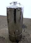 Used Alloy Products Pressure Tank, 33 Gallon, 316 Stainless Steel, Vertical. 17.71” Diameter x 29” straight side. Dished top and bottom. Internal rated Full Vacuum to 85 psi at -20 to 350 degrees F. ...