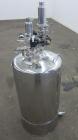 Used- 25 Gallon Stainless Steel Alloy Products Pressure Tank