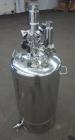 Used- 25 Gallon Stainless Steel Alloy Products Pressure Tank