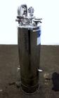Used Alloy Products Pressure Tank, 15 Gallon, 316 Stainless Steel, Vertical. 12” Diameter x 30” straight side. Dished top and bottom. Internal rated Full Vacuum to 45 psi at -20 to 350 degrees F. Ope...
