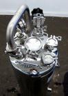Used Alloy Products Pressure Tank, 15 Gallon, 316 Stainless Steel, Vertical. 12” Diameter x 30” straight side. Dished top and bottom. Internal rated Full Vacuum to 45 psi at -20 to 350 degrees F. Ope...
