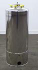 Used Alloy Products Pressure Tank, 36.99 Gallon (140 Liter), 316L Stainless Steel, Vertical. 17.74” Diameter x 29” straight side. Dished top and bottom. Internal rated 85 psi at -20 to 100 degrees F....