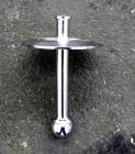 Used Alloy Products Pressure Tank, 36.99 Gallon (140 Liter), 316L Stainless Steel, Vertical. 17.74” Diameter x 29” straight side. Dished top and bottom. Internal rated 85 psi at -20 to 100 degrees F....