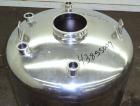 Used 45 Gallon Stainless Steel Alloy Products Pressure Tank