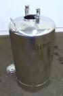 Used- 25 Gallon Stainless Steel Alloy Products Pressure Tank