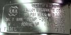 Used- 25 Gallon Stainless Steel Alloy Products Pressure Tank