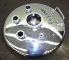Used Alloy Products Pressure Tank, 25 Gallon, 316L Stainless Steel, Vertical. Approximate 18” Diameter x 24” straight side. Dished top and bottom. Internal rated 95 psi at -20 to 100 degrees F. Openi...