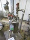 Used Alloy Products 316 vessel on platform with wheels. 130 psi @ 150 F, s#10084-001, B # 1662  with pupescentric drive