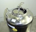 Used- 5 Gallon Stainless Steel Alloy Products Pressure Tank