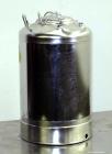 Used- 5 Gallon Stainless Steel Alloy Products Pressure Tank