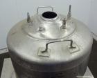 Used- 22 Gallon Stainless Steel Alloy Products Pressure Tank
