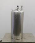 Used- 8 Gallon Stainless Steel Alloy Products Pressure Tank