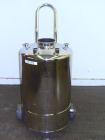 Used- 22 Gallon Stainless Steel Alloy Products Pressure Tank