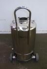 Used 22 Gallon Stainless Steel Alloy Products Pressure Tank