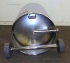 Used- 22 Gallon Stainless Steel Alloy Products Pressure Tank