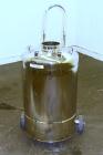 Used- 22 Gallon Stainless Steel Alloy Products Pressure Tank