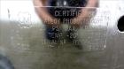 Used 36 Gallon Stainless Steel Alloy Products Pressure Tank