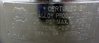 Used 36 Gallon Stainless Steel Alloy Products Pressure Tank