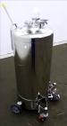 Used- 36 Gallon Stainless Steel Alloy Products Pressure Tank