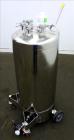 Used- 36 Gallon Stainless Steel Alloy Products Pressure Tank