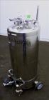 Used 36 Gallon Stainless Steel Alloy Products Pressure Tank
