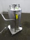 Used Alloy Products Pressure Tank, 30 Gallon, 316 Stainless Steel, Vertical. Approximate 18