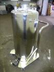 Used Alloy Products Pressure Tank, 30 Gallon, 316L Stainless Steel, Vertical. Approximate 18