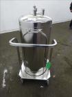 Used Alloy Products Pressure Tank, 30 Gallon, 316 Stainless Steel, Vertical. Approximate 18