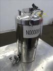 Used Alloy Products Pressure Tank, 2 Gallon, 316 Stainless Steel, Vertical. Approximate 9