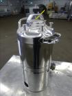 Used Alloy Products Pressure Tank, 2 Gallon, 316 Stainless Steel, Vertical. Approximate 9