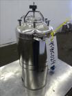 Used Alloy Products Pressure Tank, 2 Gallon, 316 Stainless Steel, Vertical. Approximate 9