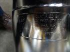 Used Alloy Products Pressure Tank, 2 Gallon, 316 Stainless Steel, Vertical. Approximate 9