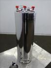Unused- Alloy Products Pressure Tank, 6 Gallon, 316L Stainless Steel, Vertical. Approximately 9