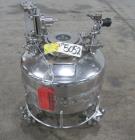 316L Stainless Steel Jacketed Tank – 8.4 Gallon Pressure Vessel