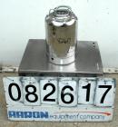 USED: Alloy Products pharmaceutical-hygienic portable pressure tank, 3 gallons, 304 stainless steel, vertical. 9