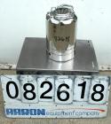 USED: Alloy Products pharmaceutical-hygienic portable pressure tank, 3 gallons, 304 stainless steel, vertical. 9