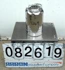 USED: Alloy Products pharmaceutical-hygienic portable pressure tank, 3 gallons, 304 stainless steel, vertical. 9