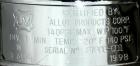 USED: Alloy Products pharmaceutical-hygienic portable pressure tank, 3 gallons, 304 stainless steel, vertical. 9