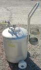 Used Alloy Products Pressure Tank, 20 Gallon, 316L Stainless Steel, Vertical. 18