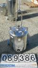 USED: Alloy Products pressure tank, 13 gallon, 316 stainless steel, vertical. 18