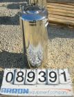 USED: Alloy Products pressure tank, 13 gallon, 316 stainless steel, vertical. 12