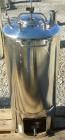 USED: Alloy Products pressure tank, 13 gallon, 316 stainless steel, vertical. 12