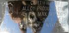 Used Alloy Products Pressure Tank, 13 Gallon, 316 Stainless Steel, Vertical. 12