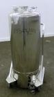 Used Alloy Products Pressure Tank, 36.99 Gallon (140 Liter), 316L Stainless Steel, Vertical. 17.74’’ Diameter x 29