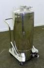 Used Alloy Products Pressure Tank, 36.99 Gallon (140 Liter), 316L Stainless Steel, Vertical. 17.74’’ Diameter x 29
