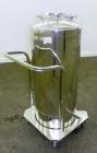 Used Alloy Products Pressure Tank, 36.99 Gallon (140 Liter), 316L Stainless Steel, Vertical. 17.74’’ Diameter x 29