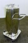 Used Alloy Products Pressure Tank, 36.99 Gallon (140 Liter), 316L Stainless Steel, Vertical. 17.74’’ Diameter x 29
