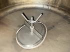 Used Alpha Stainless Tank, Approximate 250 Gallon, Stainless Steel, Vertical. Approximate 36