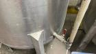 Used- Alpha Stainless Tank, Approximate 250 Gallon, Stainless Steel, Vertical. Approximate 36" diameter x 57" straight side,...